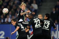 Fussball: 1. Bundesliga Saison 2010/2011: Hamburg - Wolfsburg