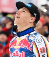 Ski Alpin Kitzbuehel 2018; Abfahrt Sieger Thomas Dressen (GER)