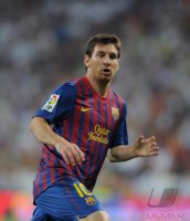 FUSSBALL International Primera Division/Super Cup 2011:  Lionel Messi (Barca)
