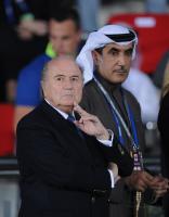 FUSSBALL FIFA Club WM UAE 2009;  FIFA Praesident Joseph S. Blatter