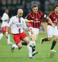 FUSSBALL CHL   AC Mailand - Olympique Lyon