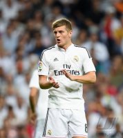 Fussball Primera Division El Clasico 14/15: Toni Kroos (Real Madrid)