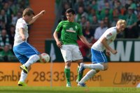 Fussball, 1. Bundesliga Saison 2012/2013: SV Werder Bremen - TSG 1899 Hoffenheim