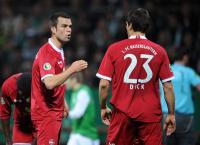 FUSSBALL, DFB POKAL, ACHTELFINALE: Kaiserslautern, SCHULZ und DICK