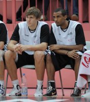 1. Basketball Bundesliga 2010/2011 Testspiel  Walter Tigers Tuebingen  - SIG Strasbourg