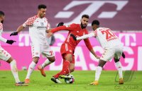 Fussball 1. Bundesliga Saison 20/21: FC Bayern Muenchen - 1.FSV Mainz 05