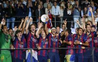 Fussball Champions League Finale 2015: TEAMJUBEL Barca