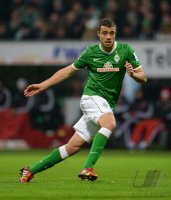Fussball, 1. Bundesliga  Saison 2013/2014: SV Werder Bremen - FC Bayern Muenchen