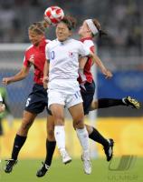 FUSSBALL  Olympia 2008  Peking  Vorrunde Norwegen - Japan