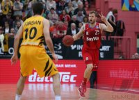 Basketball 1. Bundesliga 16/17 Hauptrunde: Walter Tigers Tuebingen - FC Bayern Muenchen