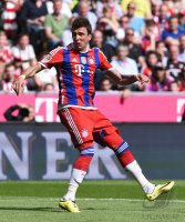 Fussball, 1. Bundesliga  Saison 2013/2014: Mario Mandzukic (FC Bayern Muenchen)