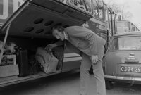 FC Bayern Muenchen reist mit dem Bus nach Dresden