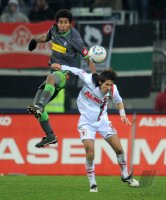 Fussball 1. Bundesliga, Saison 2011/2012:  FC Augsburg - Borussia Moenchengladbach