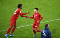 Fussball 1. Bundesliga Saison 19/20: FC Bayern Muenchen - VfL Wolfsburg