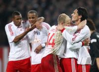 Fussball 1. Bundesliga: Hamburg - Frankfurt
