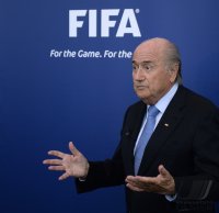 FIFA Round Table Discussion Palestine / Israel: FIFA Praesident Joseph S. Blatter (Schweiz)