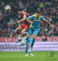 Fussball 1. Bundesliga Saison 14/15: FC Bayern Muenchen - 1. FC Koeln