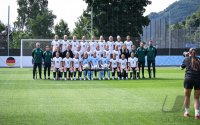Fussball International Euro 2025,
Mannschaftsfoto Deutsche Frauen Nationalmannschaft