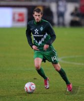 Fussball 1. Bundesliga :  Aaron Hunt (SV Werder Bremen)