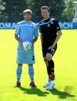 2. Fussball Bundesliga: Daniel Halfar, Benjamin Lauth (v. li., 1860 Muenchen)