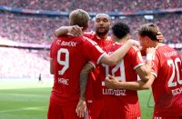 Fussball  1. Bundesliga   Saison 2025/2026     34. Spieltag  FC Bayern Muenchen - 1. FC Koeln
