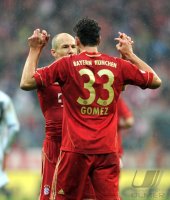Fussball 1. Bundesliga, Saison 2011/2012:  FC Bayern Muenchen - Hannover 96