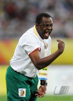 FUSSBALL  Olympia 2008   Viertelfinale  Maenner   Brasilien - Kamerun