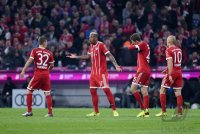 Fussball 1. Bundesliga Saison 17/18: FC Bayern Muenchen - VfL Wolfsburg