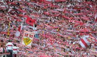 Fussball 1. Bundesliga  Saison 2011/2012: Fankurve beim VfB Stuttgart