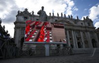 Papstwahl / Konklave: Papstwahl / Konklave beginnt mit dem Einzug 133. Kardinaele in die Sixtinischen Kapelle
