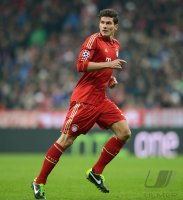 FUSSBALL INTERNATIONAL CHL ACHTELFINALE 12/13: Mario Gomez (FC Bayern Muenchen)