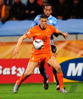 FUSSBALL WM 2010  HALBFINALE:  Uruguay - Niederlande