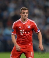 Fussball CHL  Saison 2013/2014: Xherdan Shaqiri (FC Bayern Muenchen)