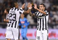 Fussball Supercoppa Italia Finale 2014 in Doha : Juventus Turin - SSC Neapel
