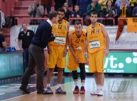 Basketball 1. Bundesliga 15/16 Hauptrunde: Walter Tigers Tuebingen - s.Oliver Baskets