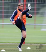 Fussball 1. Bundesliga: Training beim FC Bayern Muenchen