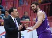 Basketball 1. Bundesliga 14/15 Hauptrunde:  Walter Tigers Tuebingen - BG Goettingen