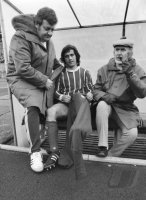 Fussball 1. Bundesliga Saison 1972/1973: Mueller, Mueller, Schwan