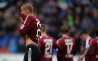 Fussball, 1. Bundesliga  Saison 2013/2014: Hamburger SV - 1. FC Nuernberg