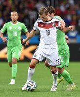 FUSSBALL WM 2014, ACHTELFINALE: Deutschland - Algerien
