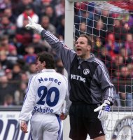 Fussball  1. Bundesliga  2000/2001: FC Bayern Muenchen - FC Schalke 04
