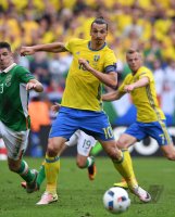 Fussball International Europameisterschaft 2016: Irland - Schweden