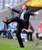 2. Fussball Bundesliga : Trainer Ewald Lienen  ( 1860 Muenchen)