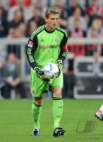Fussball 1. Bundesliga, Saison 2011/2012:  Torwart Hans Joerg Butt (FC Bayern Muenchen)