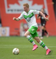 Fussball 1. Bundesliga Saison 2015/2016: VfL Wolfsburg - Eintracht Frankfurt
