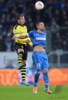 FUSSBALL1. Bundesliga  Saison 2012/2013: TSG 1899 Hoffenheim - Borussia Dortmund