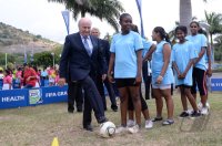 FUSSBALL 63. FIFA  Kongress auf Mauritius 2013: FIFA Grassroots und FIFA Football For Health Programm