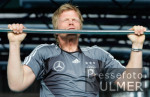 Fitnesstraining / Fitnesstest Nationalmannschaft in Frankfurt