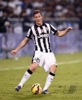 Fussball Supercoppa Italia Finale 2014 in Doha: Stephan Lichtsteiner (Juventus Turin)