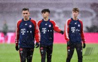 Fussball 1. Bundesliga Saison 21/22: FC Bayern Muenchen - Borussia Moenchengladbach